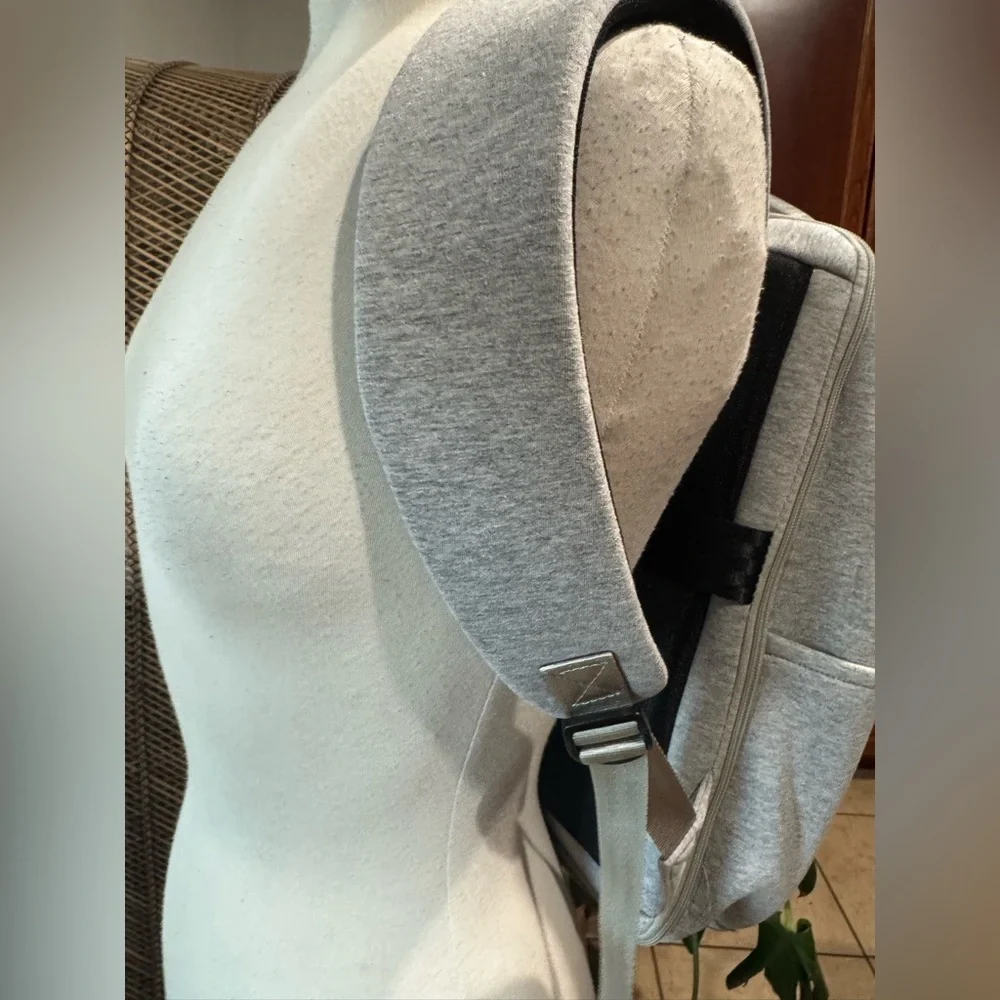 Petunia Pickle Bottom‎ Gray Diaper Backpack Baby Bag Hospital Bag